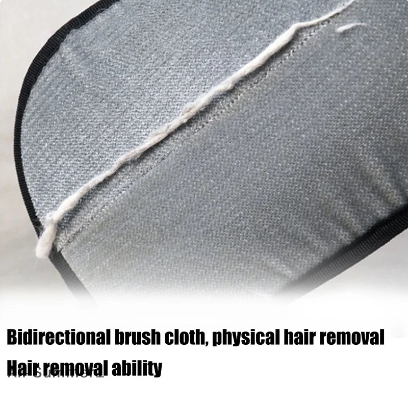 Guantes electrostáticos para eliminar el pelo de las mascotas Guantes de aseo para mascotas de doble cara Cepillo bidireccional de doble cara Artefacto de pelo adhesivo