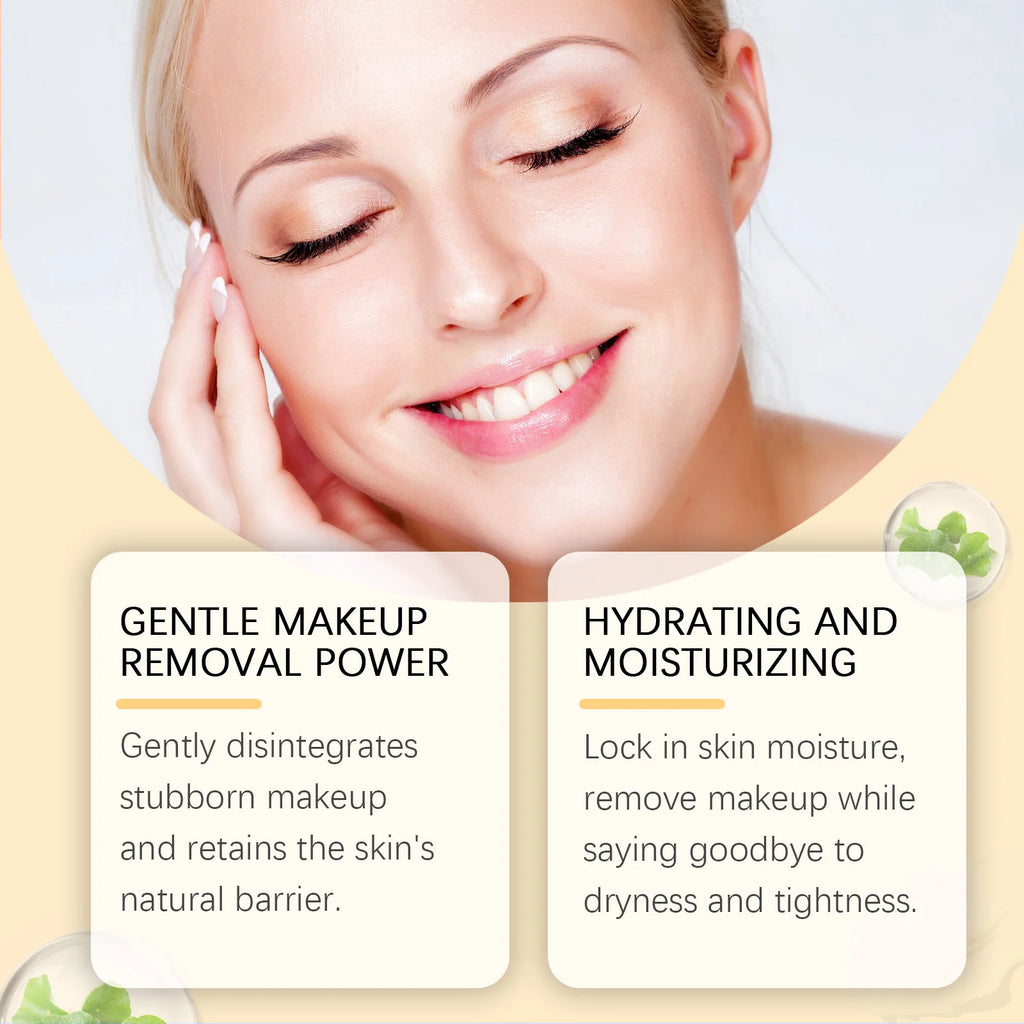 Aceite limpiador de centella, desmaquillante, limpieza facial suave, hidratante, con vitamina E, control de grasa, minimiza los poros. Productos para el cuidado de la piel.
