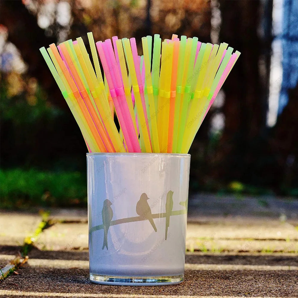 50-3000 unidades de pajitas negras y multicolores para bebidas, cócteles, fiestas, bodas, cocina, accesorios de cocina
