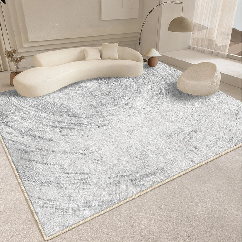 Alfombra de estilo moderno para sala de estar, alfombra mullida y suave para dormitorio, diseño abstracto, alfombra de felpa, alfombra gruesa para el hogar.