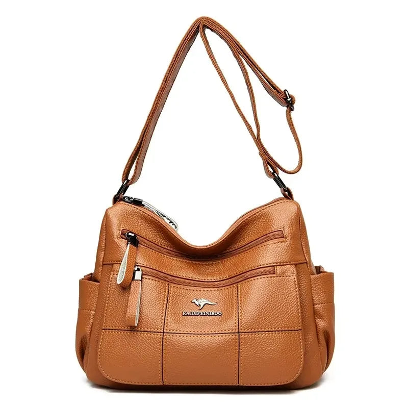 Bolso de mano de lujo con estampado de moda, gran capacidad, piel suave, bolso bandolera para mujer, bolso de hombro/bandolera, bolso de mano de diseño para mujer, bolso de mano informal.