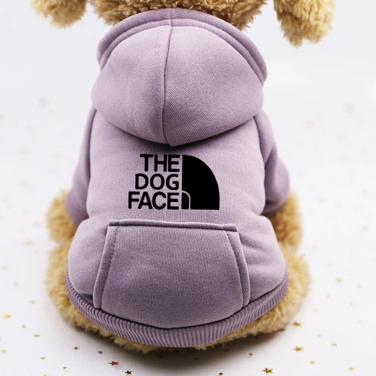 Suéter de otoño e invierno, estilo vaquero, con bolsillo, ropa para dos patas, ropa deportiva para mascotas, ropa para perros y gatos, suministros para mascotas