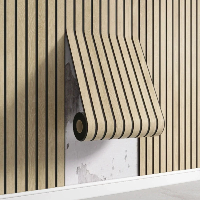 Paneles de pared con textura 3D autoadhesivos - Papel pintado elegante e impermeable, fácil de instalar, para techo y sala de estar.