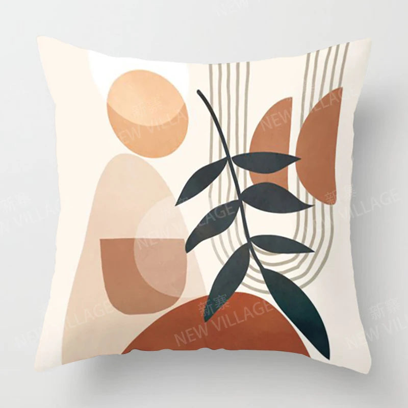 Funda de almohada/cojín para sofá, decoración moderna nórdica de lujo para el hogar, otoño, 45x45cm 45*45 50x50 60x60cm 40x40 35x35 Abstracto Geométrico