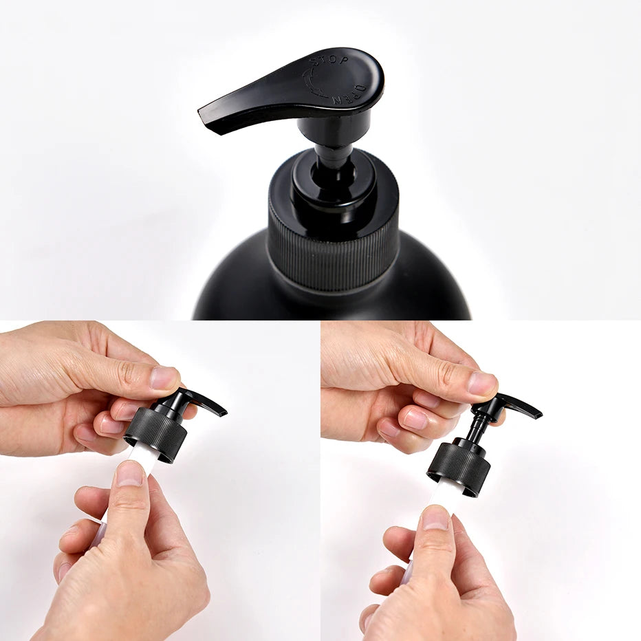 Dispensador de jabón líquido para platos de 500 ml, recargable, para baño, jabón de manos, champú, gel de ducha, líquido, subbotellado, accesorios de cocina.