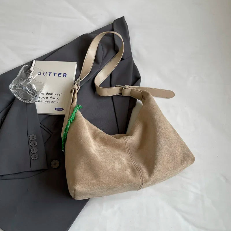 Bolsos Hobo de Piel PU de LEFTSIDE para Mujer, Bolso de hombro de invierno para mujer, Nueva Tendencia de Moda Coreana 2025, Bolsos y Carteras Y2K