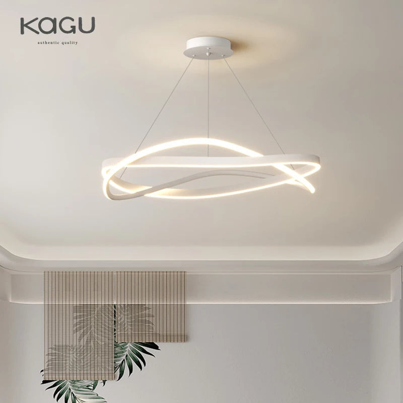 Lámparas colgantes minimalistas de lujo para sala de estar, estilo posmoderno, sencillas, para restaurante, lámparas de techo para dormitorio, decoración del hogar.