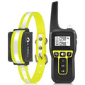 Collar de entrenamiento para perros de 1000 m, collar antiladridos universal, recargable e impermeable, collar de descarga eléctrica con control remoto y modos automáticos.