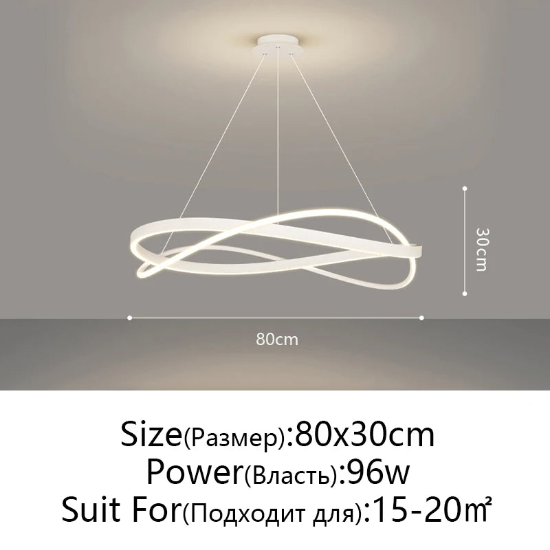 Lámparas colgantes minimalistas de lujo para sala de estar, estilo posmoderno, sencillas, para restaurante, lámparas de techo para dormitorio, decoración del hogar.