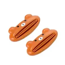 1 unidad Dispensador de pasta de dientes multifunción con diseño de animalito lindo, artículo para el hogar, baño, tubo, dispensador de pasta de dientes de dibujos animados