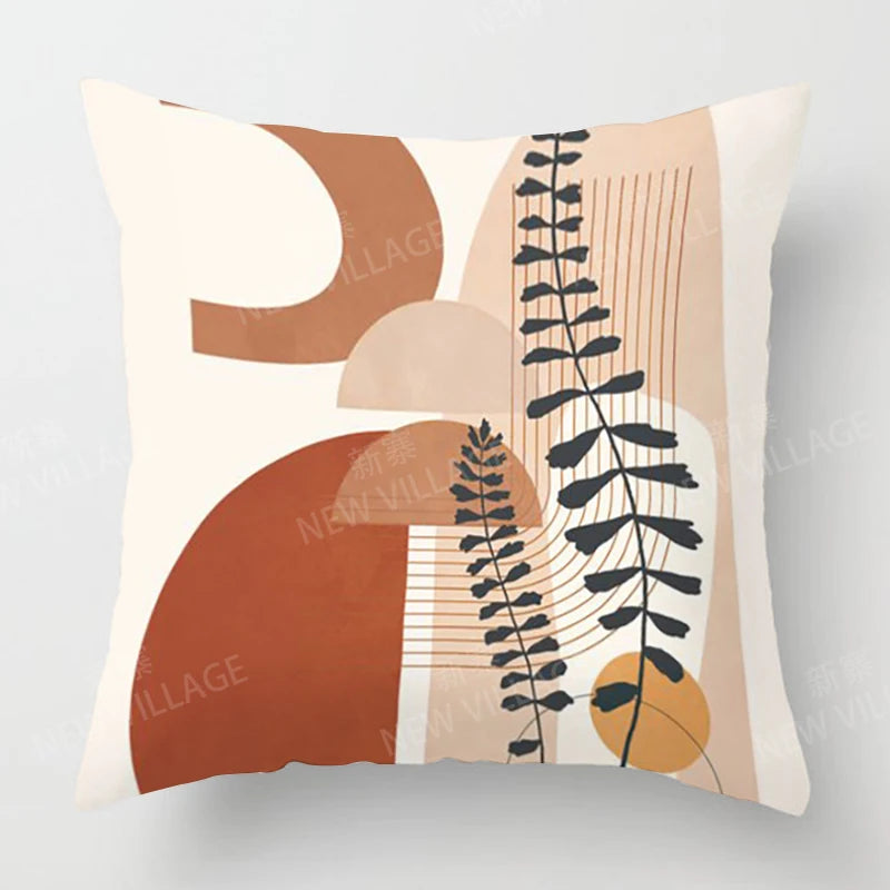 Funda de almohada/cojín para sofá, decoración moderna nórdica de lujo para el hogar, otoño, 45x45cm 45*45 50x50 60x60cm 40x40 35x35 Abstracto Geométrico