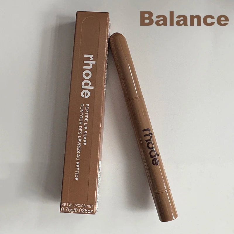 Lápiz delineador de labios con péptidos de la marca Skin, delineador de labios de larga duración, lápiz de maquillaje, labial, rubor en polvo, brillo labial, colorete, rubor, maquillaje