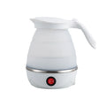 Tetera plegable y portátil con calentador de agua de 600 ml, hervidor eléctrico de agua para el hogar y viajes, 220 V, electrodoméstico de cocina, olla para hervir agua.