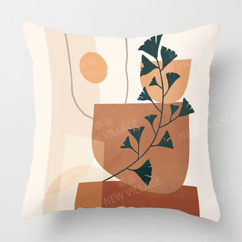 Funda de almohada/cojín para sofá, decoración moderna nórdica de lujo para el hogar, otoño, 45x45cm 45*45 50x50 60x60cm 40x40 35x35 Abstracto Geométrico