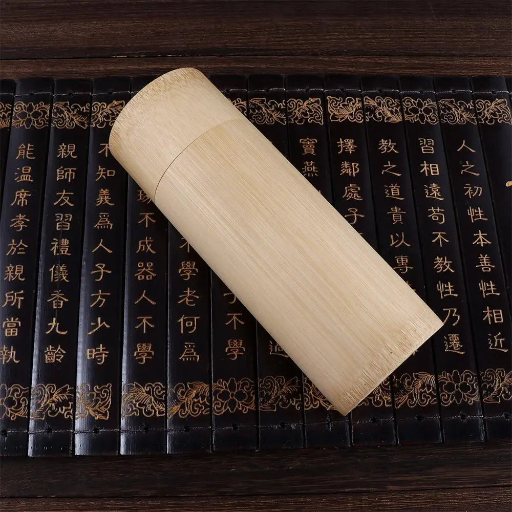 Caja de té hecha a mano, caja de almacenamiento de bambú, bote de té, tapa hermética, tarros de almacenamiento de cocina, accesorios, caja de especias, organizador