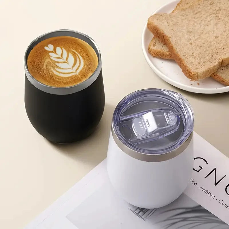 Juego de tazas para mate: vaso térmico de acero inoxidable con tapa y pajita, taza de mate de doble pared con cuchara para bebidas frías y calientes.