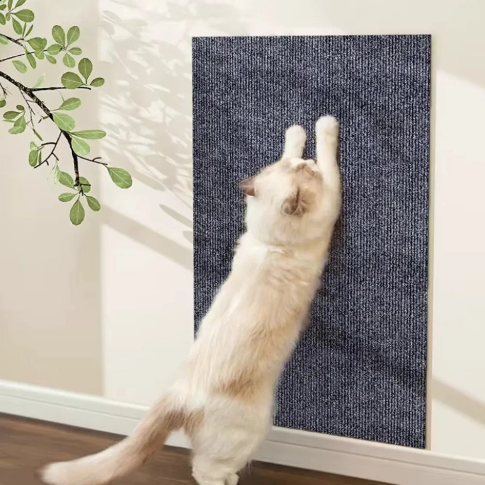 Protector de sofá rascador para gatos de 40x300cm, alfombrilla rascadora para gatos, protector de tablero recortable autoadhesivo, alfombra para rascador de gatos DIY