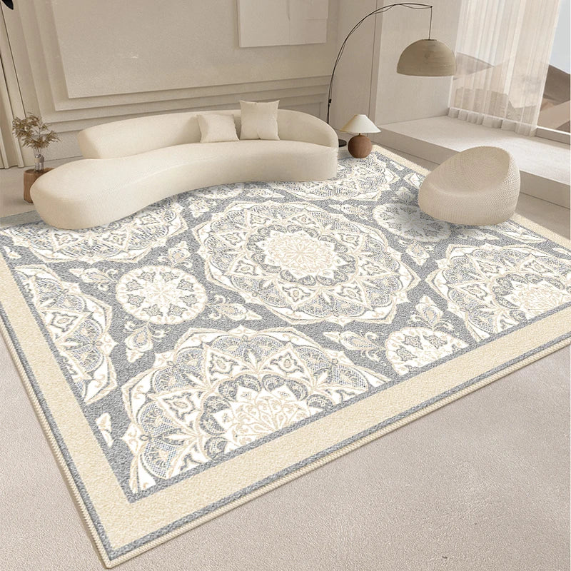 Alfombra de estilo moderno para sala de estar, alfombra mullida y suave para dormitorio, diseño abstracto, alfombra de felpa, alfombra gruesa para el hogar.