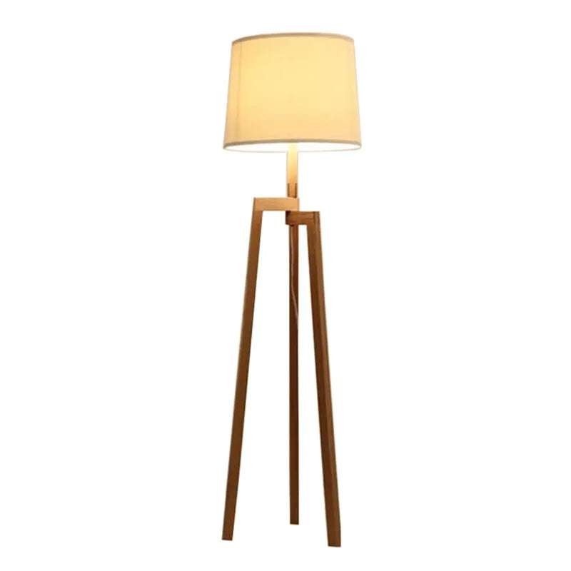 Lámparas de pie modernas para sala de estar, dormitorio, cocina, lámpara de pie de madera estilo art déco, lámparas de pie de mesita de noche, lámparas de salón
