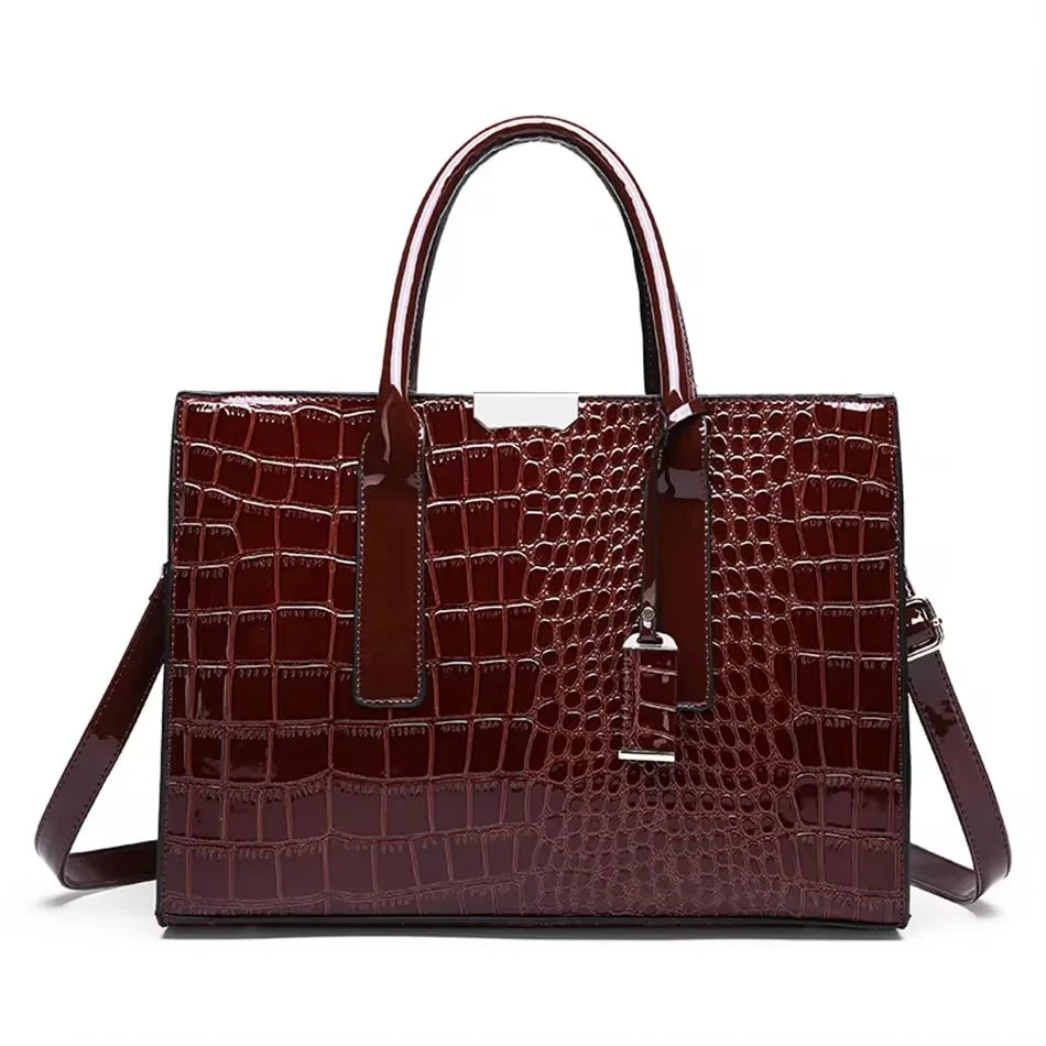 Bolso de mano de lujo con estampado de moda, gran capacidad, piel suave, bolso bandolera para mujer, bolso de hombro/bandolera, bolso de mano de diseño para mujer, bolso de mano informal.
