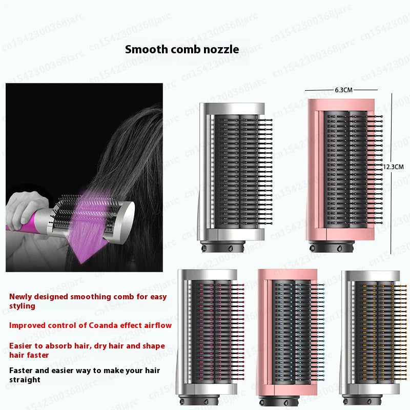 SenCiciMen X9 Plancha rizadora multiusos, cepillo de aire caliente, rizador de pelo, secador de pelo profesional para salón de belleza.