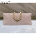 Bolsos de noche YYW para mujer, bolsos de mano de lujo dorados y bolsos de hombro con cadena, bolsos de mano, bolsos de fiesta con brillo, bolso de mano principal