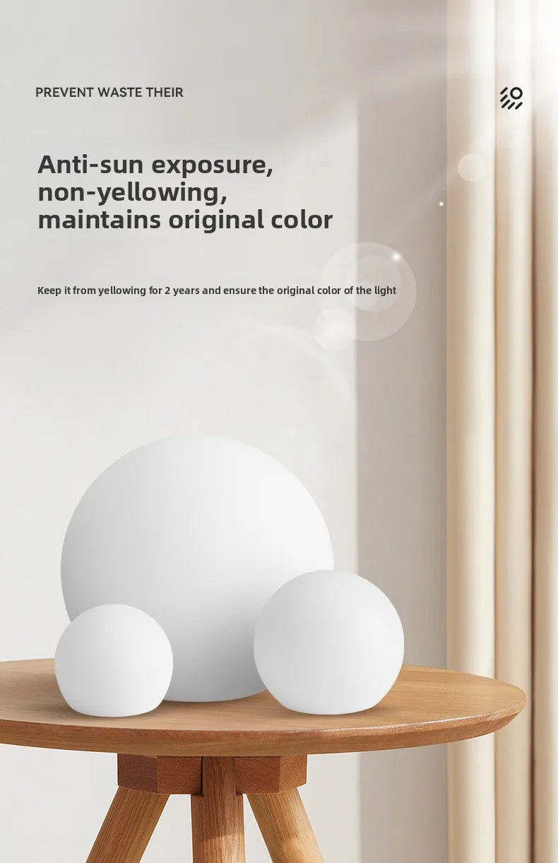 Lámpara solar LED esférica para exteriores, césped, piscina, dormitorio, mesa, fiesta, iluminación de jardín, control remoto, resistente al agua.