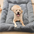 Cama de felpa extragrande para perros y gatos, sofá, colchoneta para jaula, alfombrilla de poliéster ultrasuave para mascotas de todos los tamaños, adorable sofá rectangular.