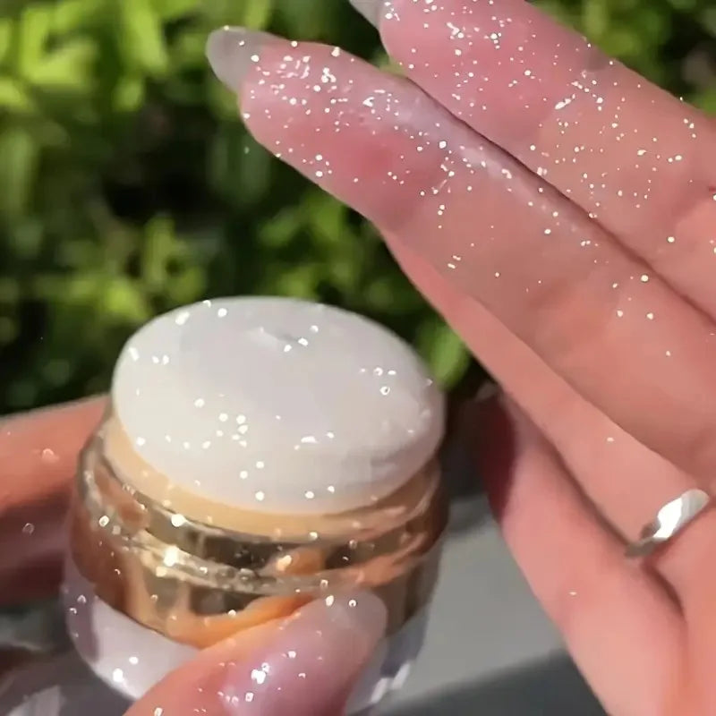 Polvos iluminadores Glitter Fairy para novias, polvos iluminadores para bodas, polvos corporales con purpurina para crear maquillaje brillante, ideales para regalos o fiestas.