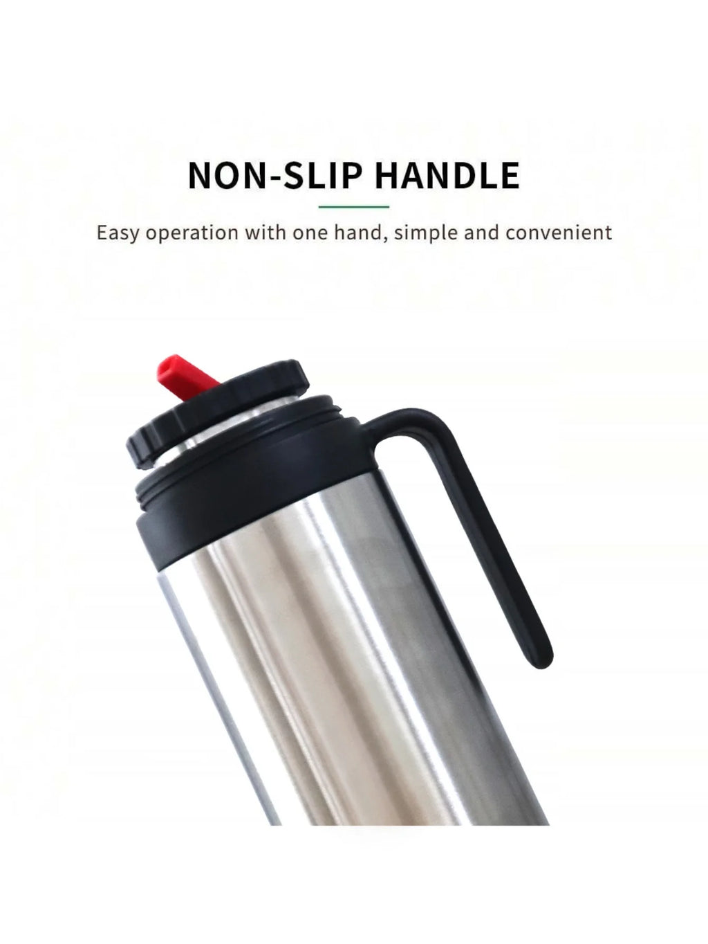 Termo de acero inoxidable para  mate, con aislamiento térmico, botella de agua argentina, gran oferta, Matero para  mate, 1000 ml
