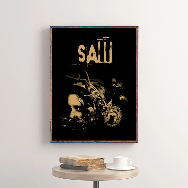 Pósteres de películas clásicas vintage, láminas decorativas retro para el hogar, arte de pared para sala de cine Leon, pintura nostálgica sobre lienzo