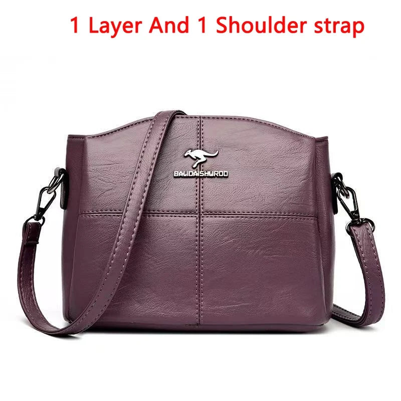 Bolso de mano de lujo con estampado de moda, gran capacidad, piel suave, bolso bandolera para mujer, bolso de hombro/bandolera, bolso de mano de diseño para mujer, bolso de mano informal.