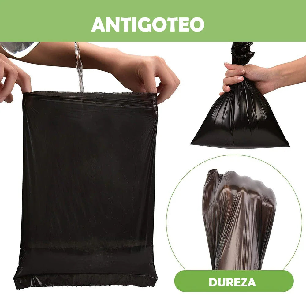 Bolsas para excrementos de perro DISTRIBUX, bolsas de plástico resistentes que miden 33 x 22 cm, ideales para recoger rápidamente los excrementos de perro durante los paseos; duraderas, ecológicas y perfectas para los dueños de mascotas.