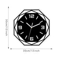 Reloj de pared decorativo minimalista moderno, silencioso, de material acrílico, de personalidad minimalista, arte atmosférico, reloj de cuarzo