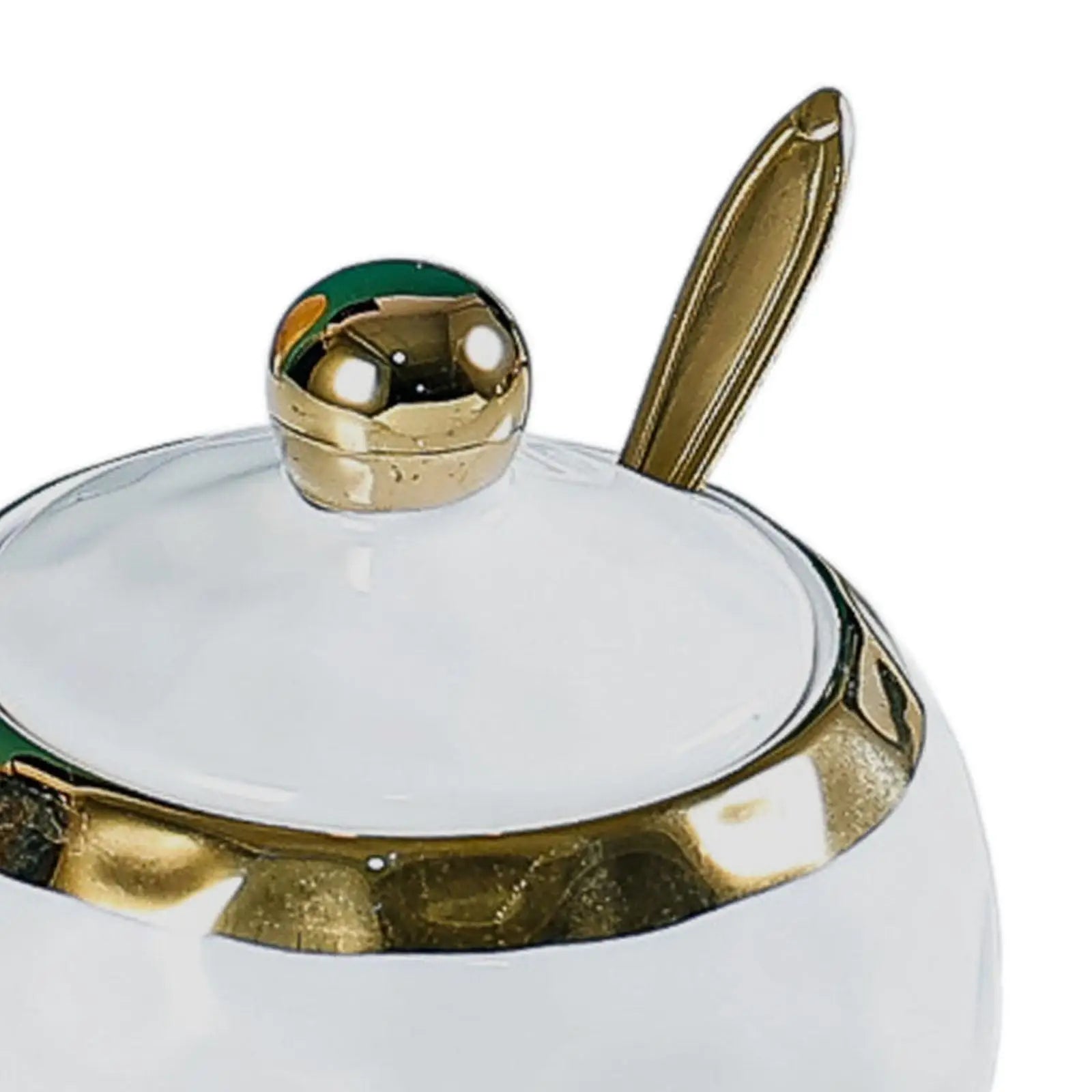 Azucarero de cerámica, tarro para condimentos, aproximadamente 300 ml, recipiente para condimentos, salero para cocina doméstica, cafetería, barra de bar o restaurante.