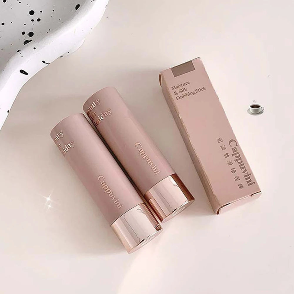 Barra de contorno tridimensional hidratante y sedosa Cappuvini, acabado mate natural, color único. Ideal para el contorno de la nariz y el maquillaje.