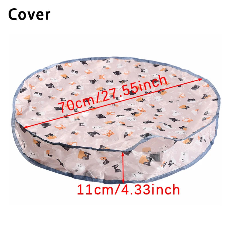 Juego de fundas para pelotas interactivas para gatos, rodadura rápida en bolsa, juguete para gatitos de escondite, juguete interactivo para gatos activado por movimiento, para interiores