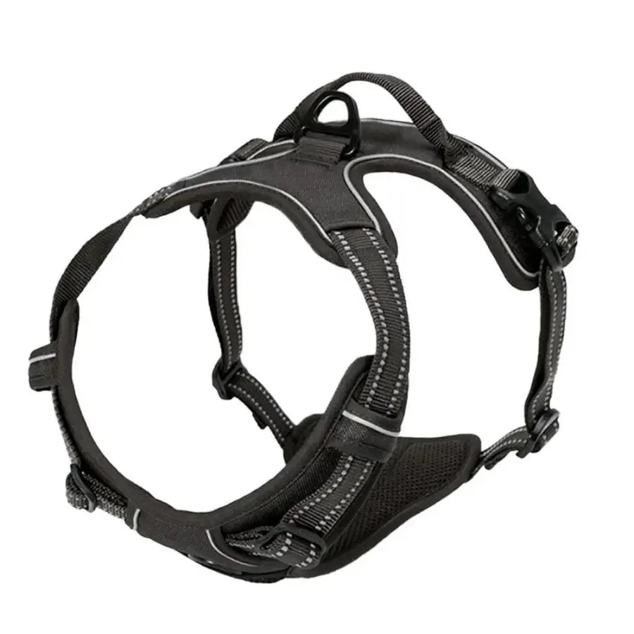 Collares, arneses, chalecos grandes, correas, tienda de mascotas, todo para perros, accesorios de cuero para cachorros, conjunto mediano y pequeño.
