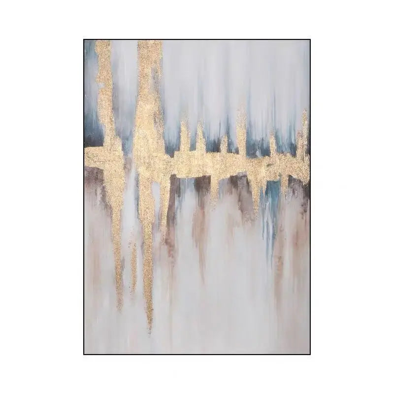 Pintura al óleo abstracta nórdica, lienzo hecho a mano, mural decorativo acrílico sin marco, imagen colgante para sala de estar, dormitorio, pasillo, porche.