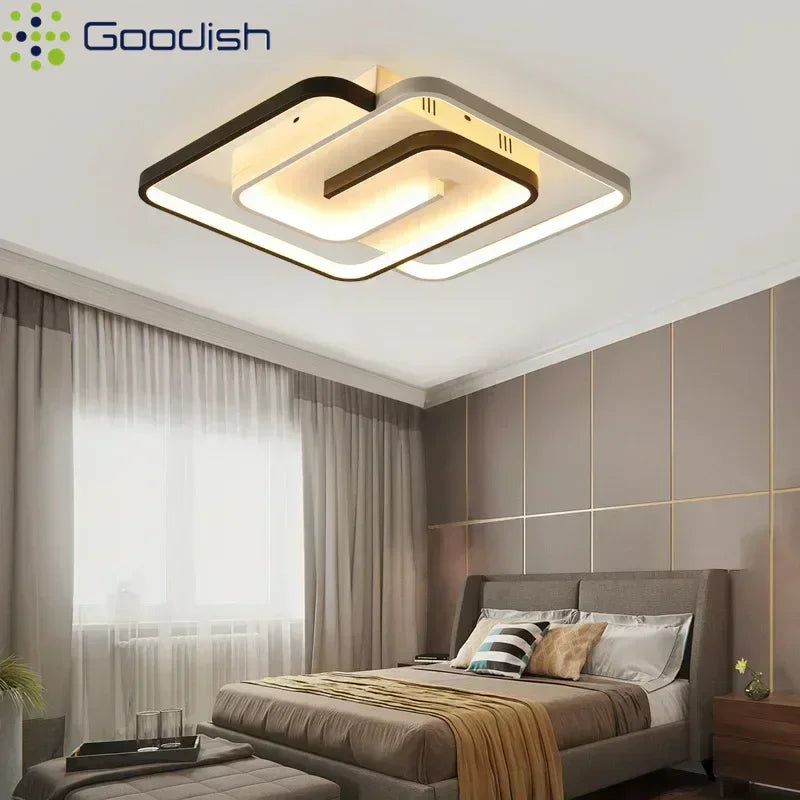 Lámparas de techo minimalistas nórdicas LED modernas tipo candelabro para decoración del hogar, ideales para cocina, sala de estar, comedor, dormitorio y recibidor.